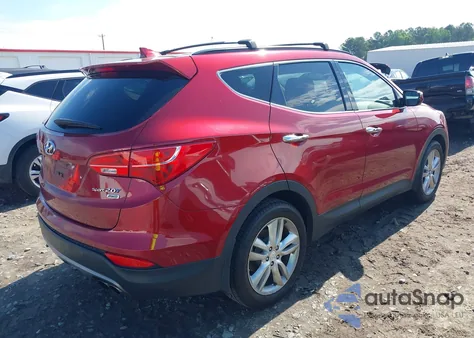 2013 Hyundai Santa Fe Sport 2.0T z USA, uszkodzony, nr VIN 5XYZUDLA0DG105046
